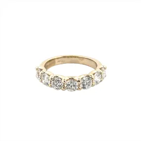 14K Gold 2.00 Carat Diamond Wedding Band