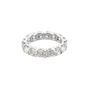 14K Gold 4.90 Carat Diamond Eternity Wedding Band