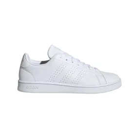 ADIDAS MEN'S ADVANTAGE BASE TRIPLE WHITE SHOE