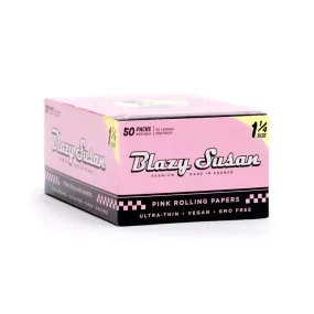 Blazy Susan Pink 1-1/4 Rolling Paper Box of 50