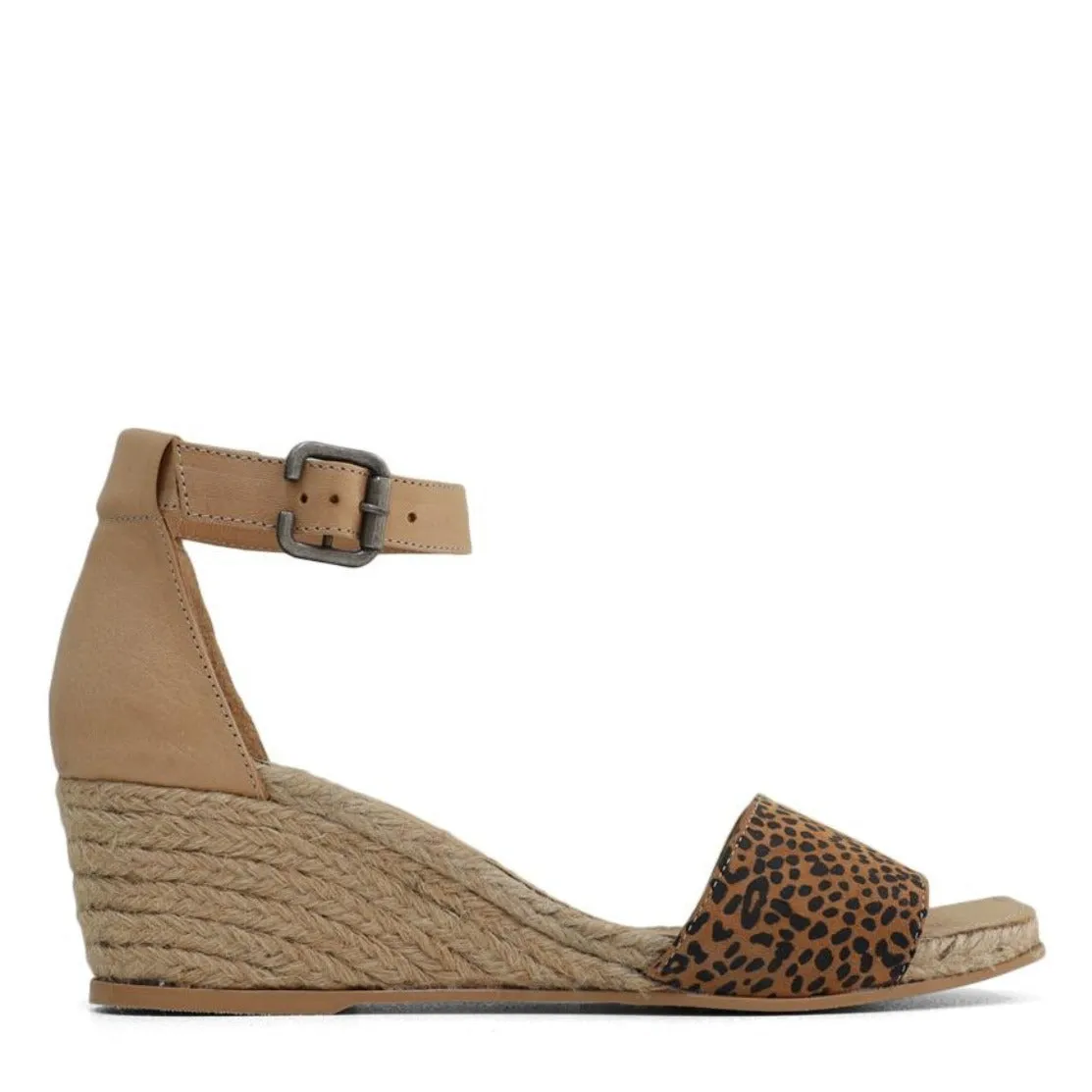 Bueno - Mary Espadrille - Tan Leopard