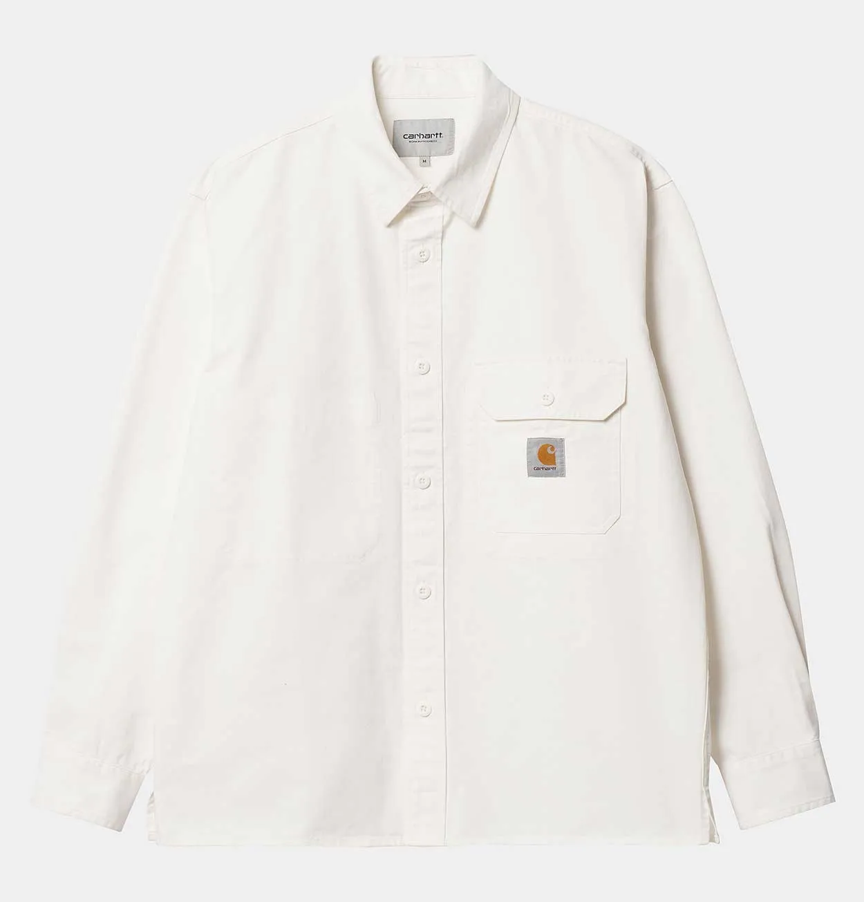 Carhartt WIP Reno Shirt Jac in Off-White