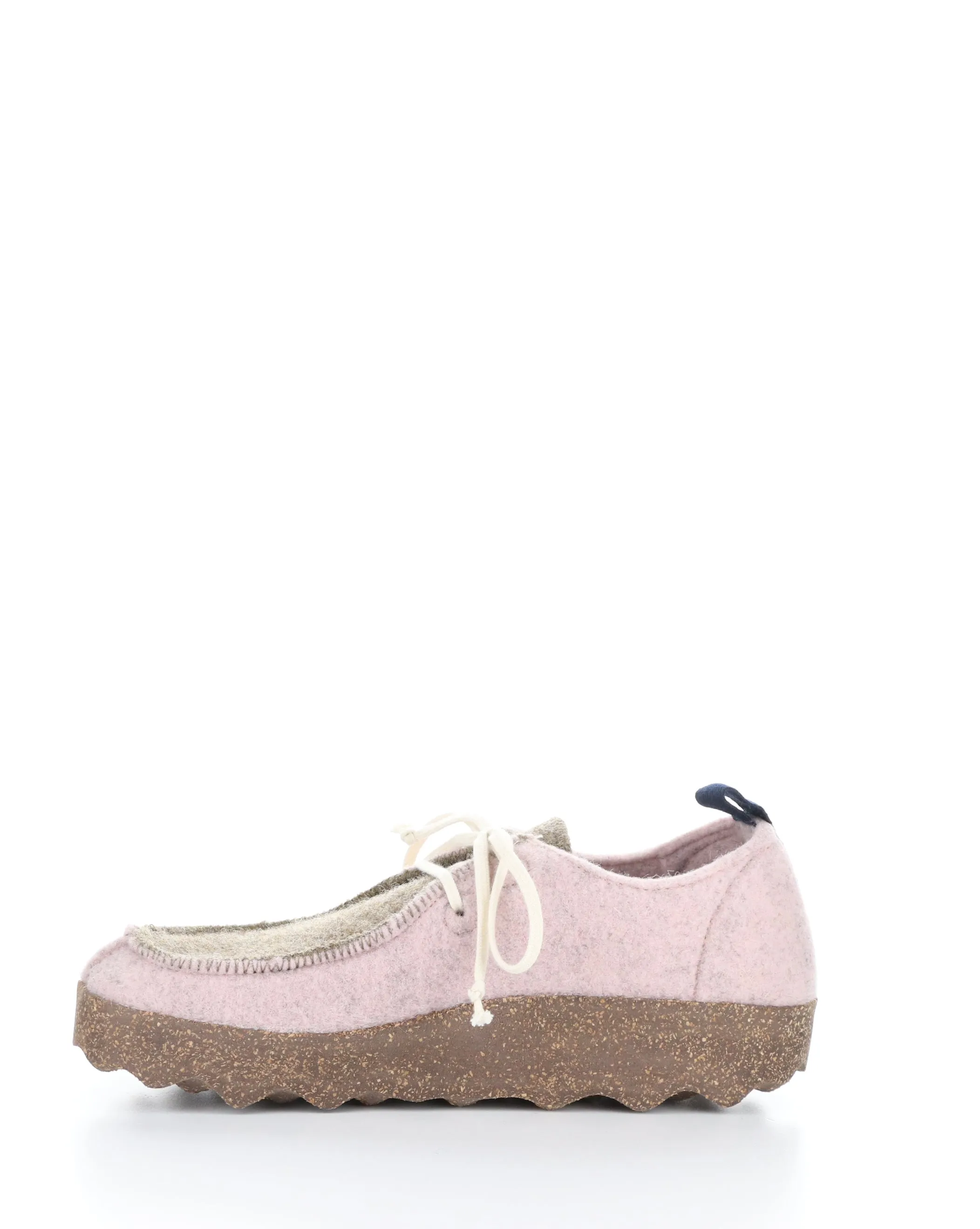 CHAT063ASP Pink Lace-up Shoes