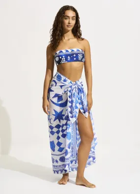 Corfu Sarong - Azure