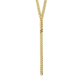 Courageous Gold Plated Y-Necklace