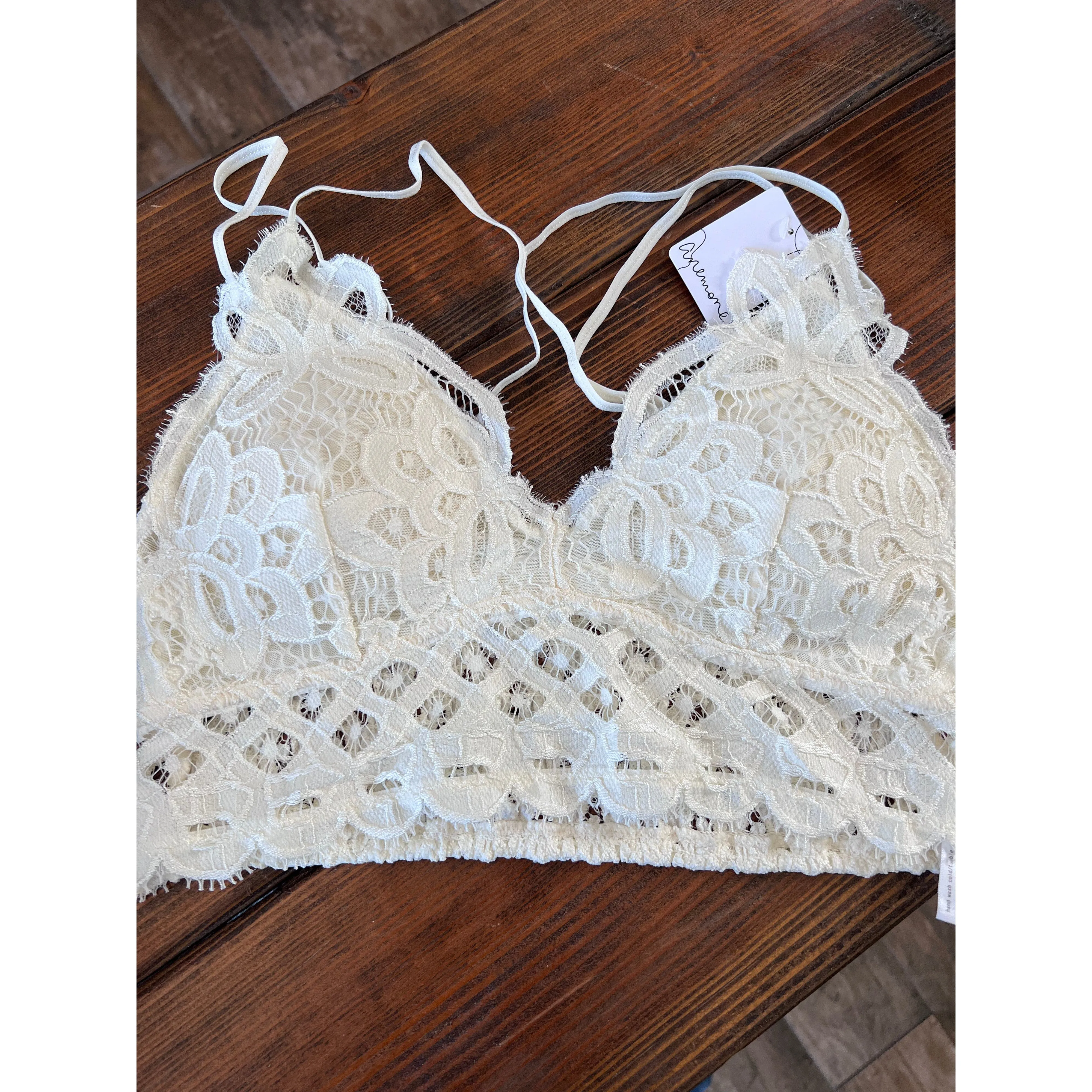 Crochet Lace Bralette (CHOOSE YOUR COLOR)