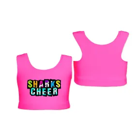 CSS - Rainbow Sharks - Practice Top PINK