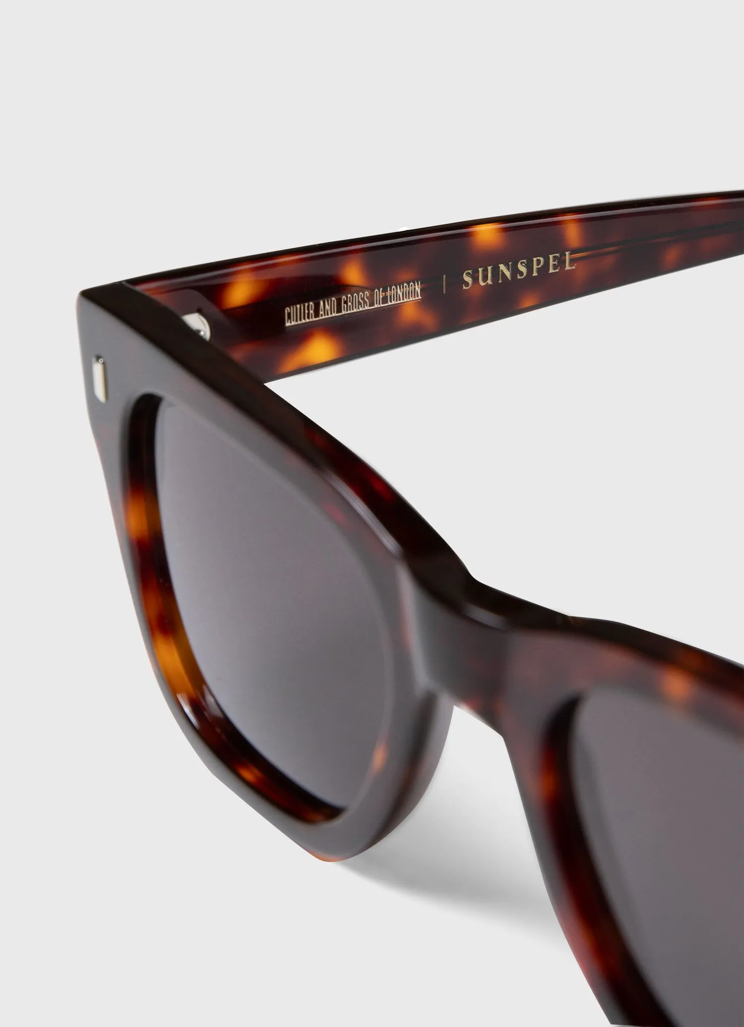 Cutler and Gross Sunglasses in Dark Turtle