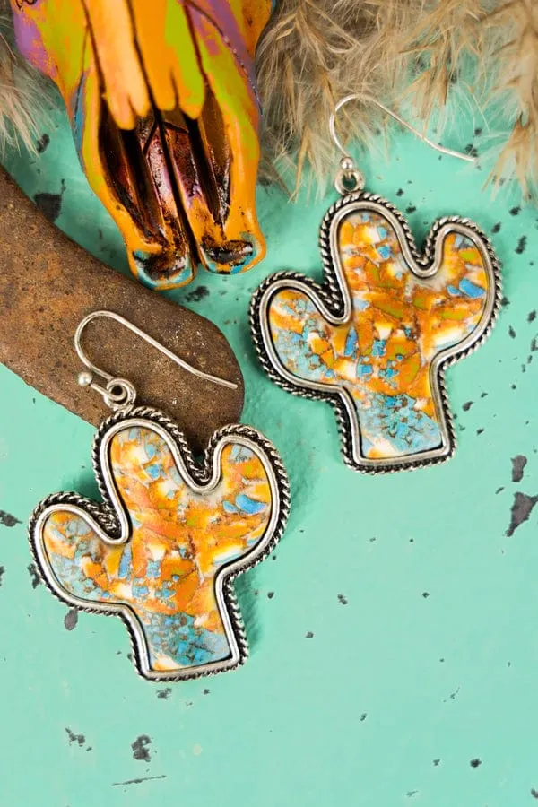 Desert Cactus earrings