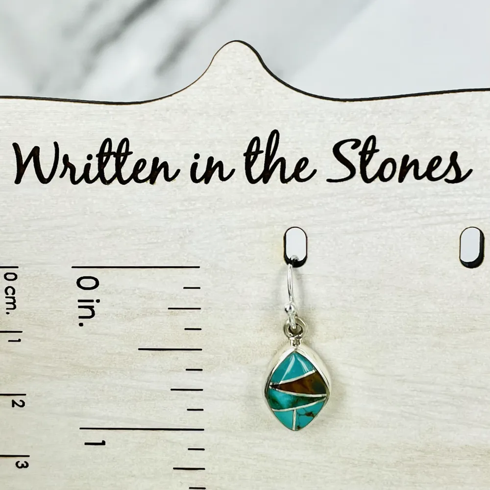 Diamond Dreams {Iron Maiden} turquosie earrings