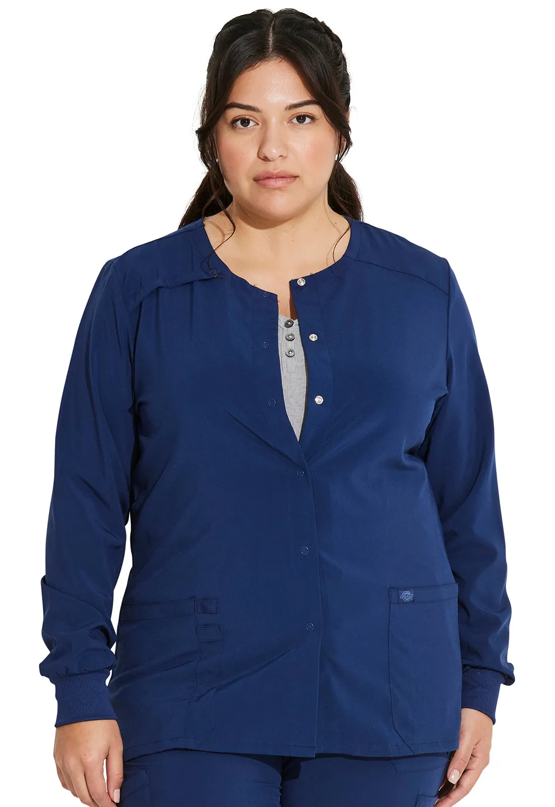 Dickies EDS DK305 Women's Snap Warmup Jacket