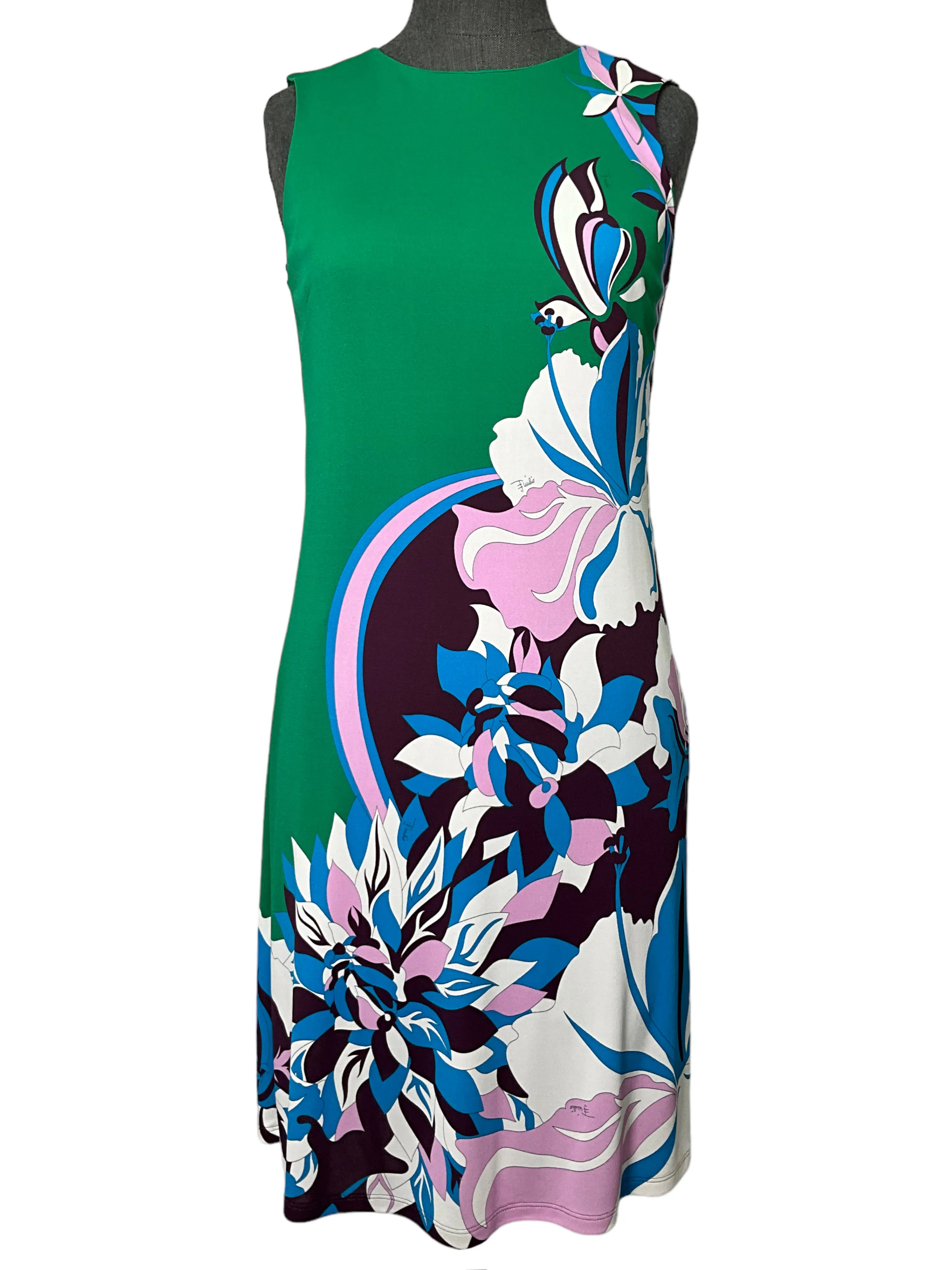 Emilio Pucci Sleeveless Jersey Dress Size S