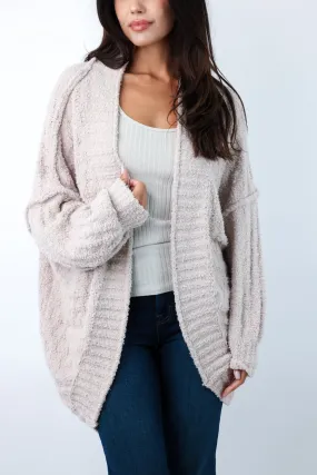 Fuzzy Cardigan