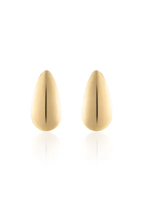 Golden Teardrop Earrings