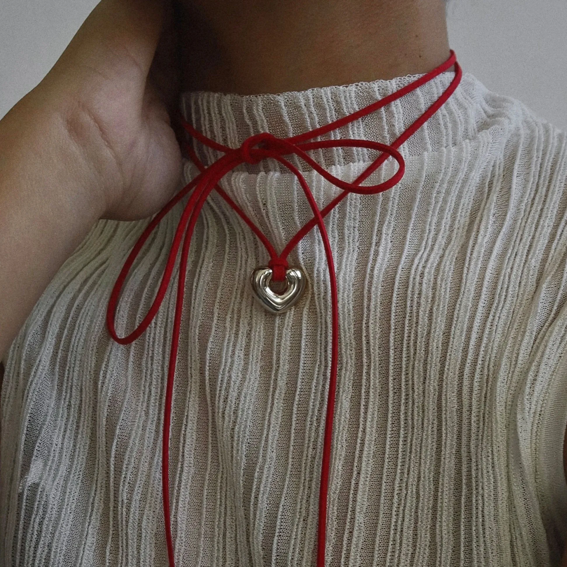 Hayes Heart Pendant Necklace