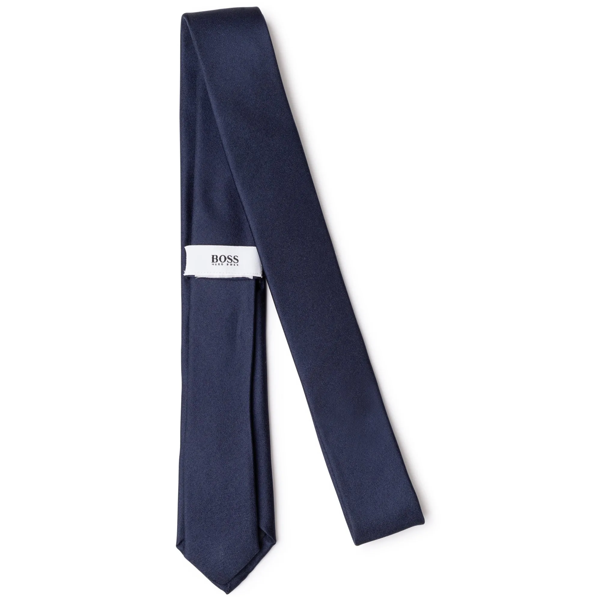 Hugo Boss Boys Silk Jacquard Tie_ Navy J20339-849