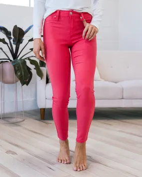 Hyperstretch Skinny Jeans - Shell Pink