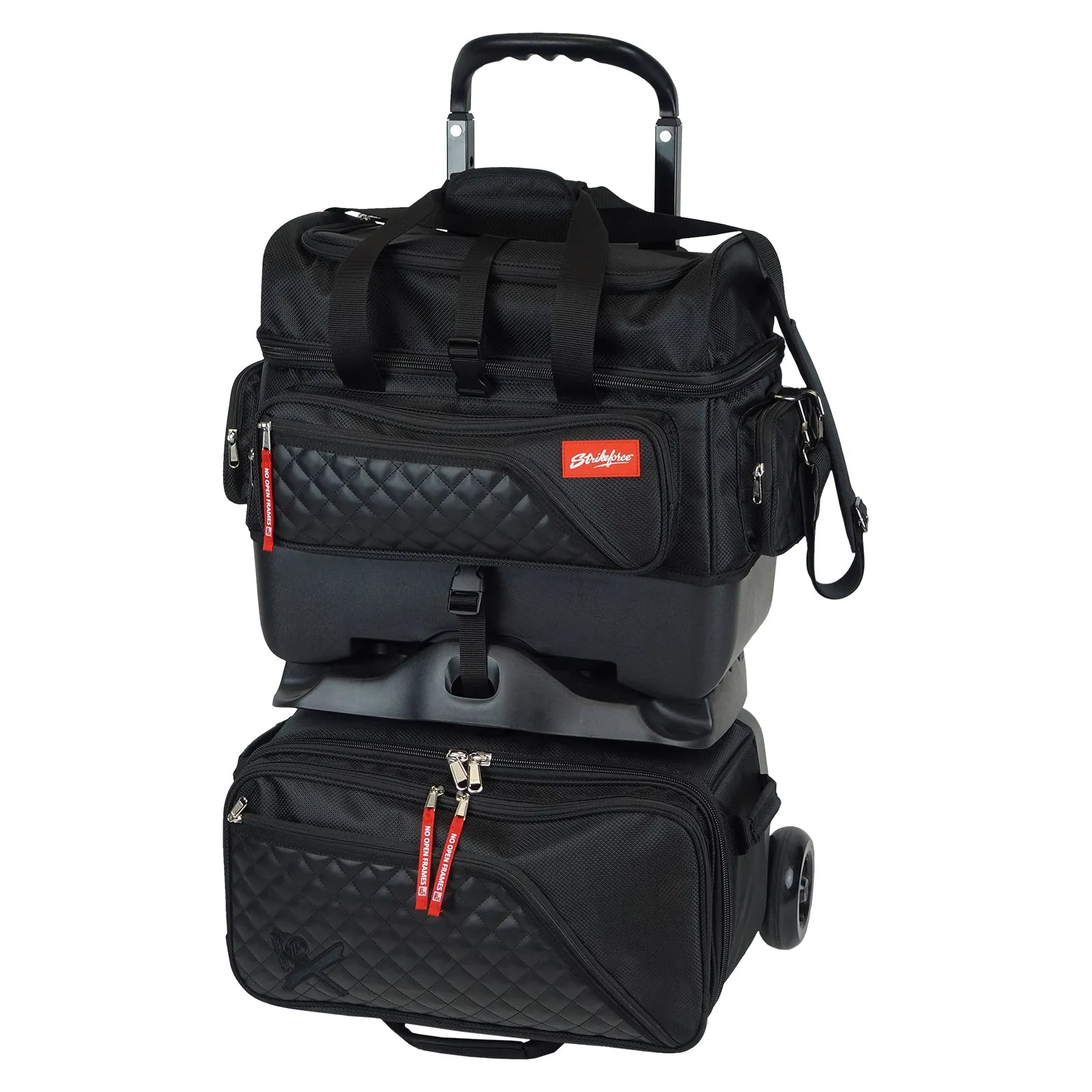 KR Strikeforce Diamond 4 Ball Roller Black Bowling Bag