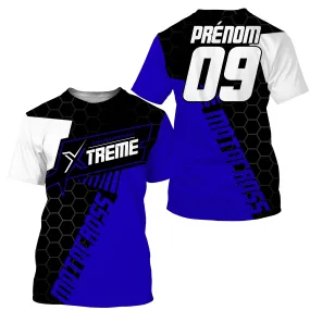 Maillot Cross Protection UV Personnalisé, MX Extrême Tout-Terrain, Dirt Bike Racing - CT19122233