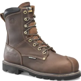 Matterhorn Men's Corvus 8" WP Comp Toe Puncture Work Boot -Brown- MT2508