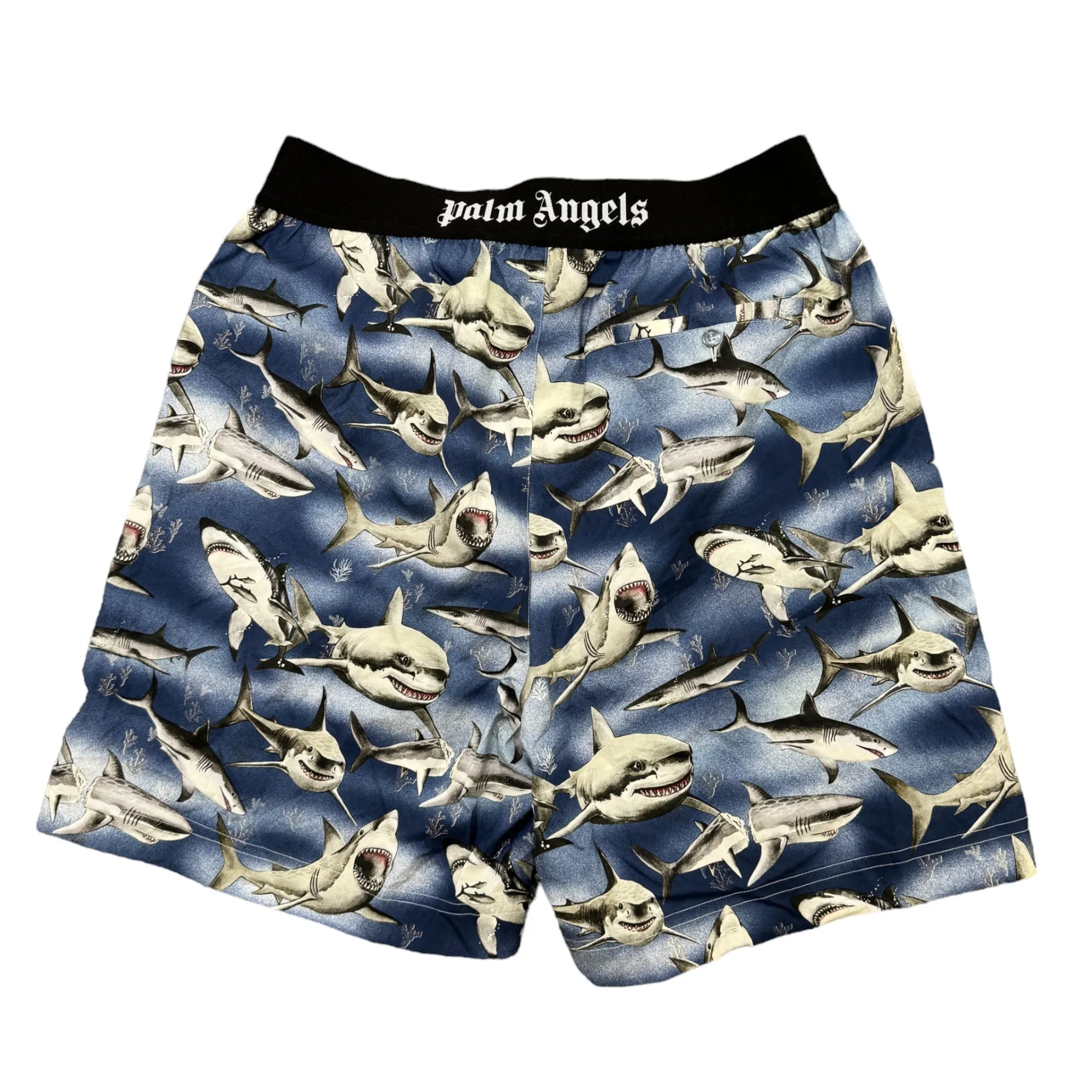 Men's Shark Shorts Blue Size M