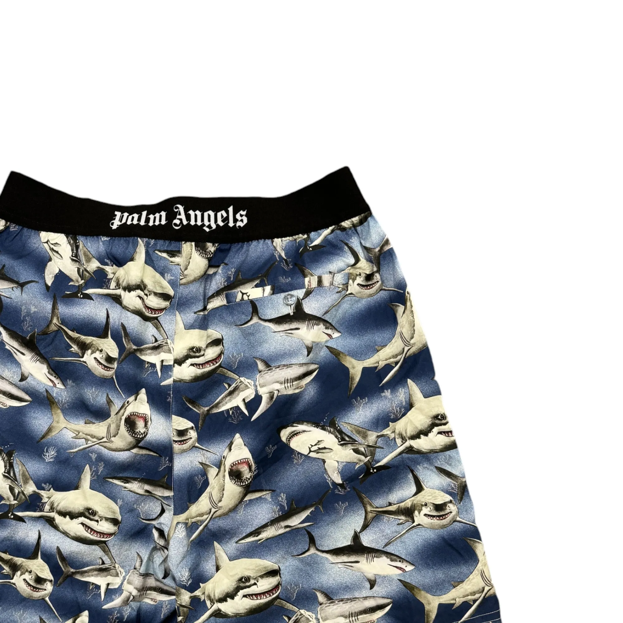 Men's Shark Shorts Blue Size M