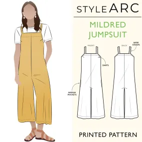 Mildred Jumpsuit Sewing Pattern by Style Arc, US Sizes 0-26