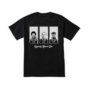 Mugshot Legends Tee Black