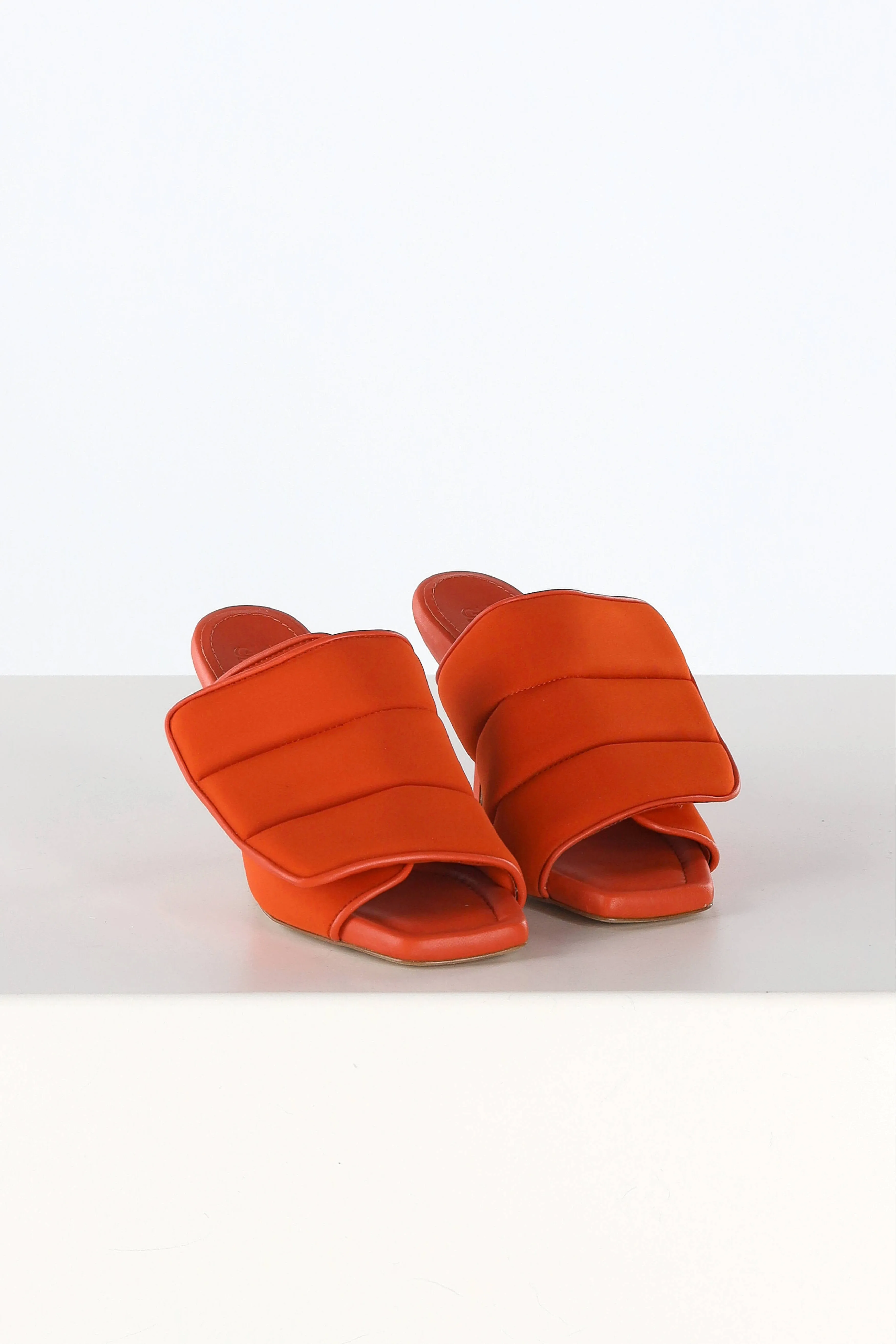 Mules Gia 4 in Burnt Orange