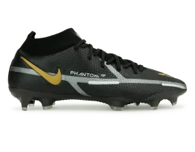 Nike Men's Phantom GT2 DF Elite FG Black/Gold