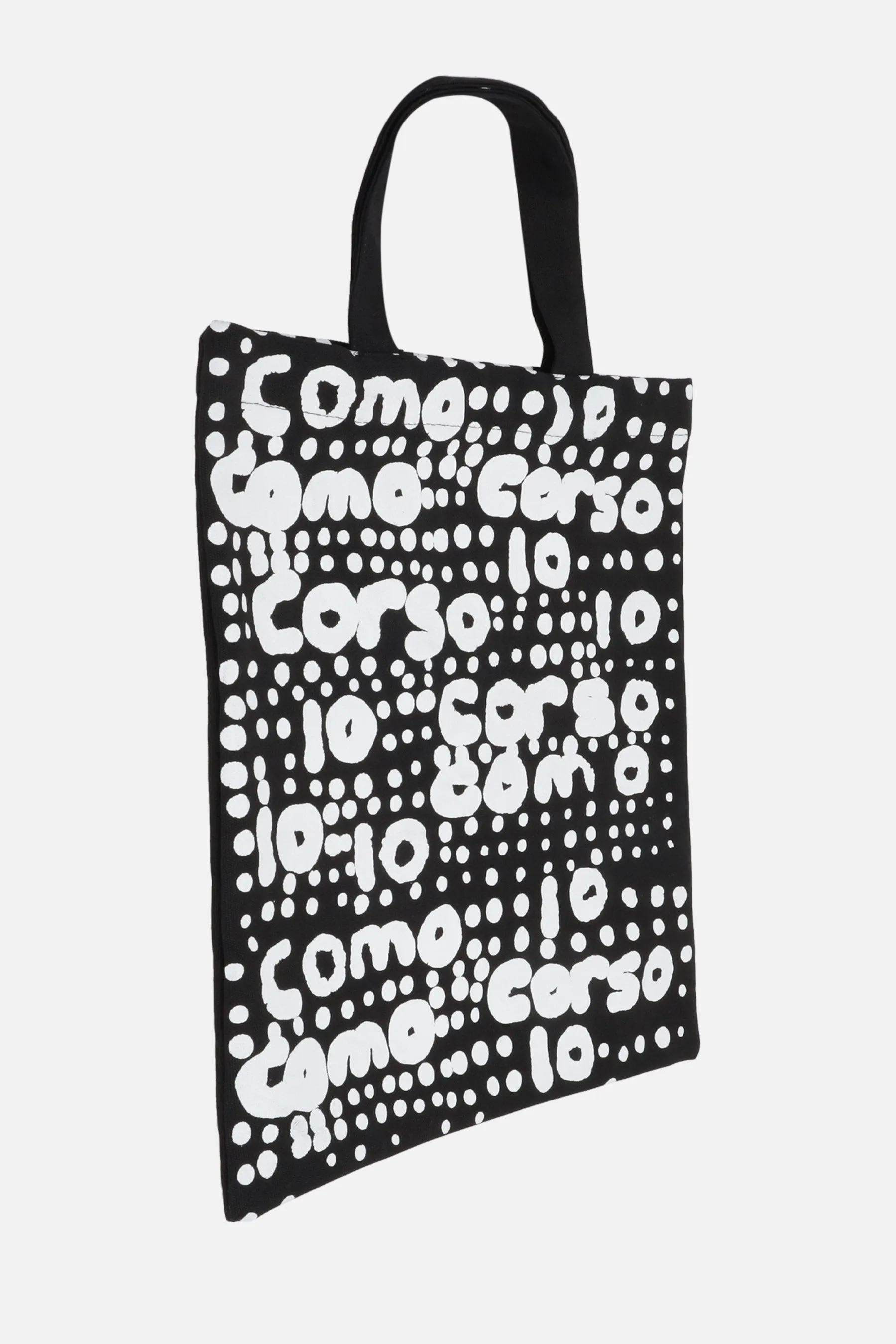 Onyx canvas shopping bag