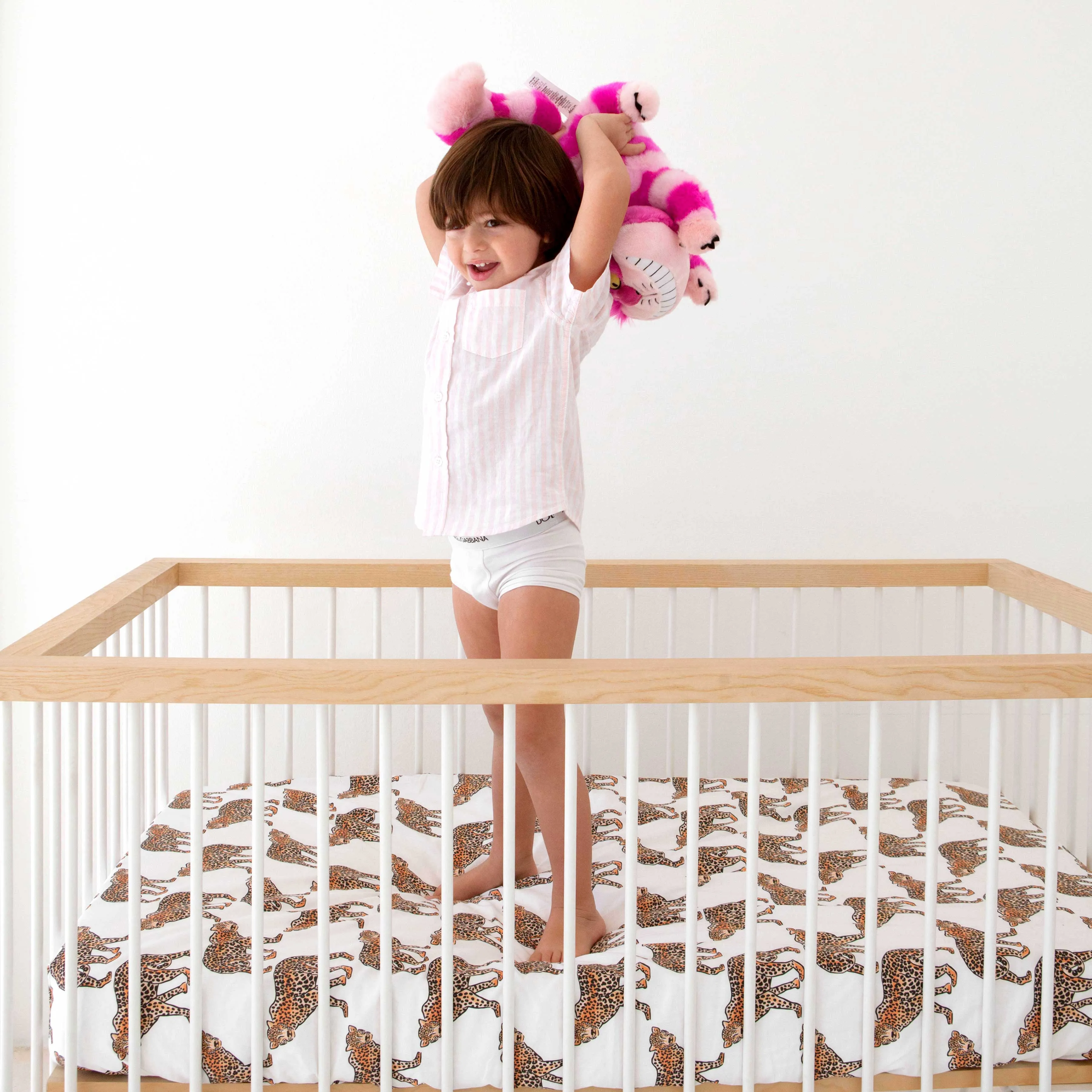 Organic Crib Sheet Leopard