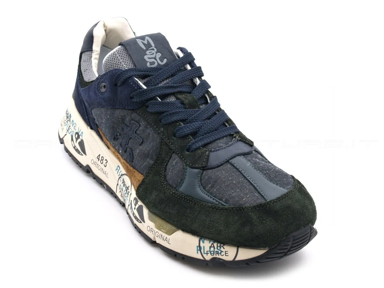 Premiata uomo scarpe sportive Mase