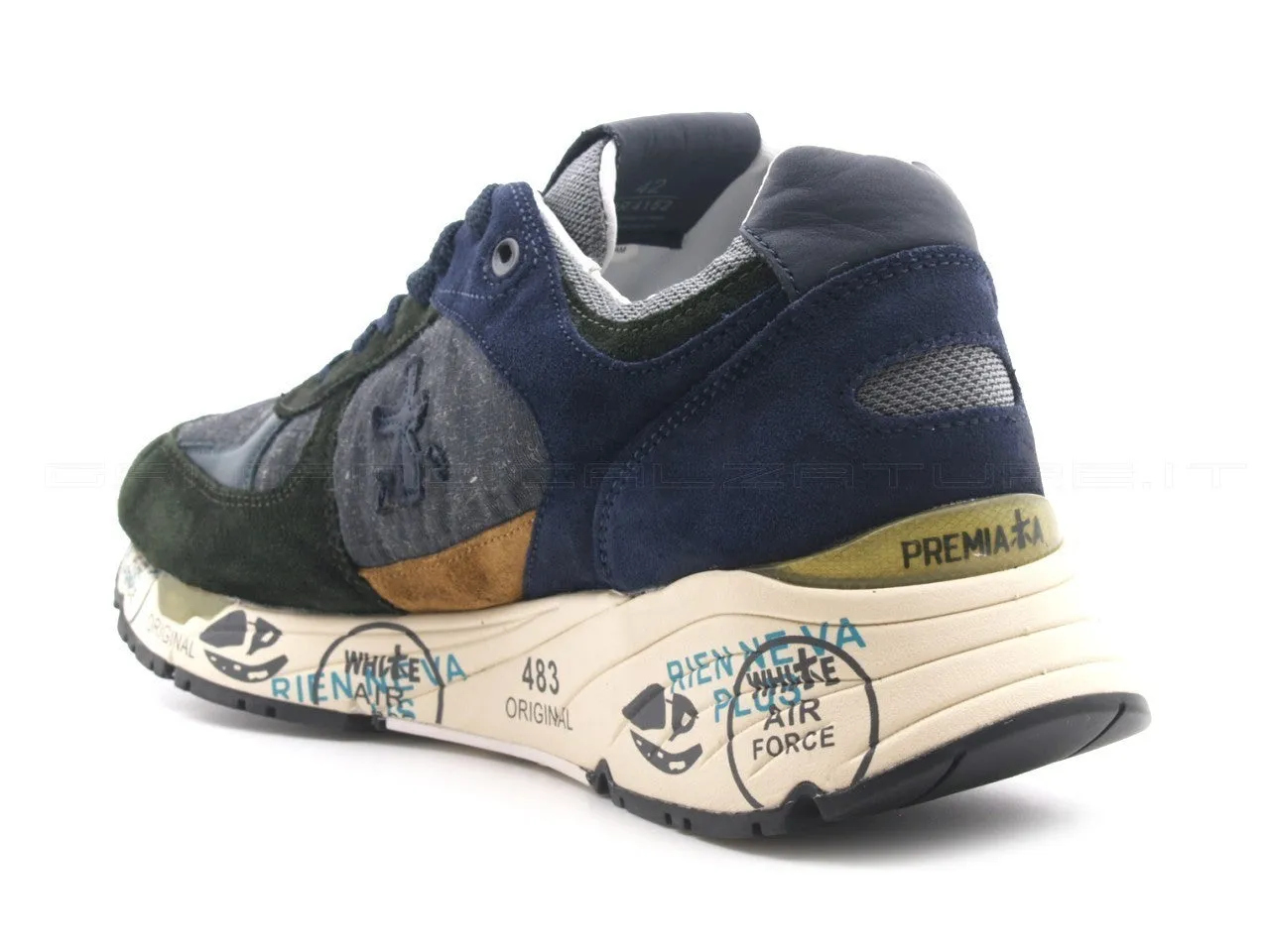 Premiata uomo scarpe sportive Mase