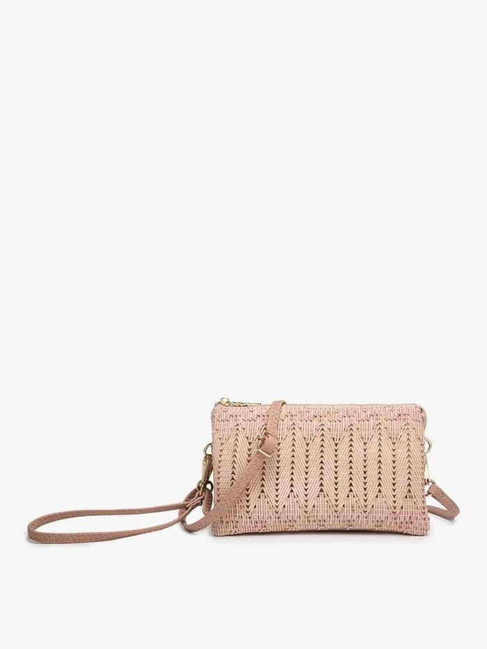 Reagan Herringbone Crossbody/Wristlet