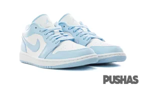 [Refurbished] Air Jordan 1 Low 'Ice Blue / Aluminium' W (2022)