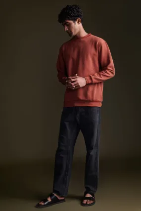 Rust Orange Sweatshirt