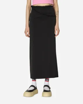 Silk Skirt Black