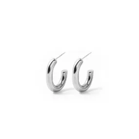 Silver Pipe Hoops