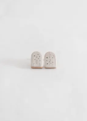 Small Arch Earrings  - Dots