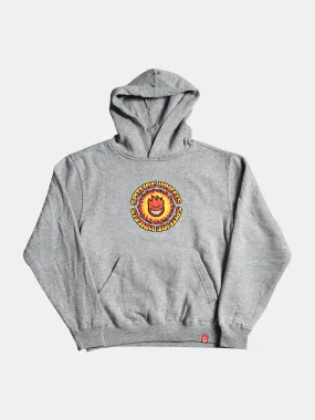 Spitfire Hood OG Fireball - Grey Heather