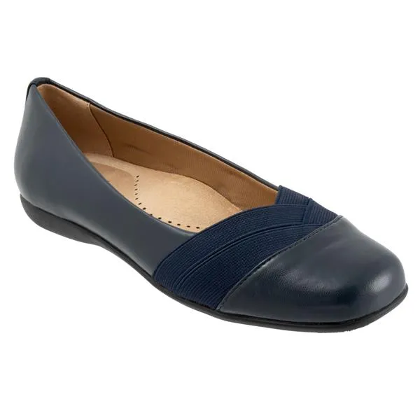 Stella Pump Navy Slip-ons