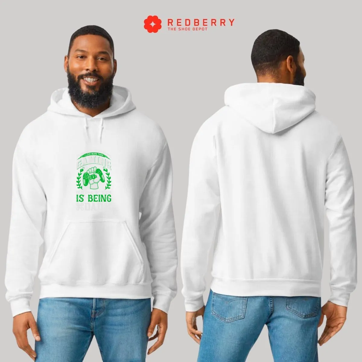 Sudadera Hombre  Hoodie Gamer Videojuegos Frases 010