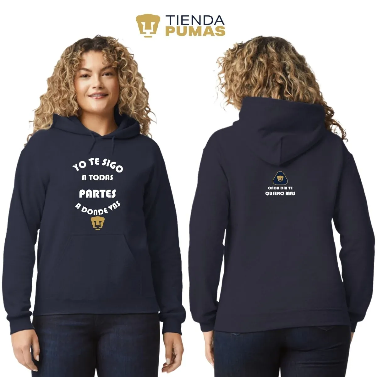 Sudadera Mujer Pumas UNAM te sigo