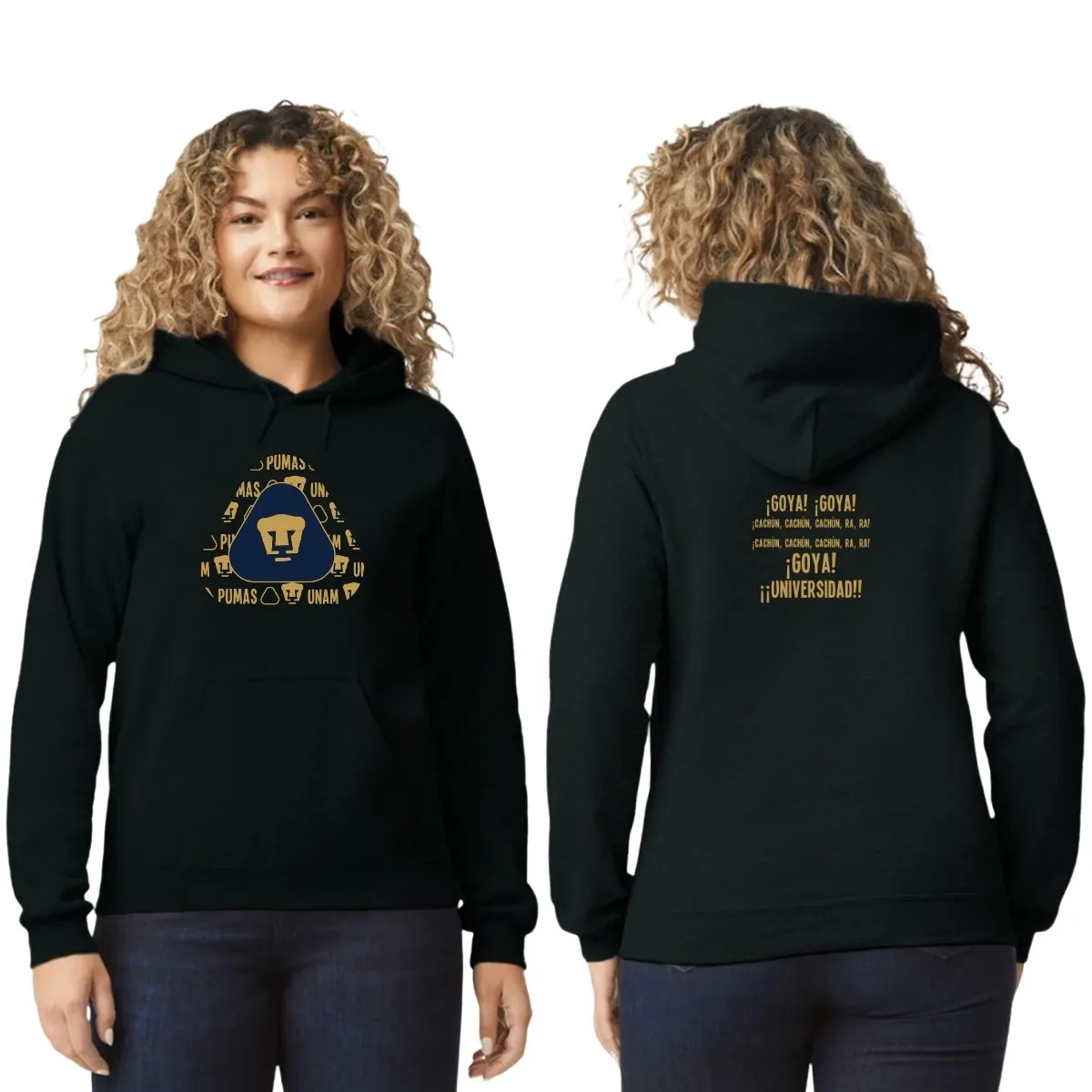 Sudadera Mujer Pumas UNAM triangular