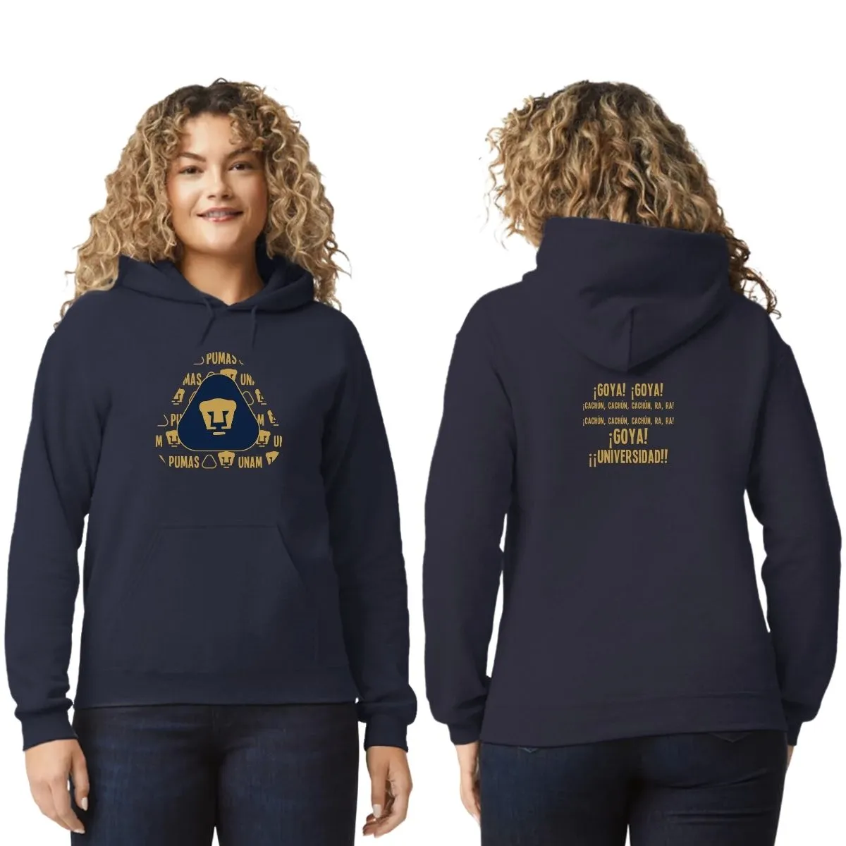 Sudadera Mujer Pumas UNAM triangular