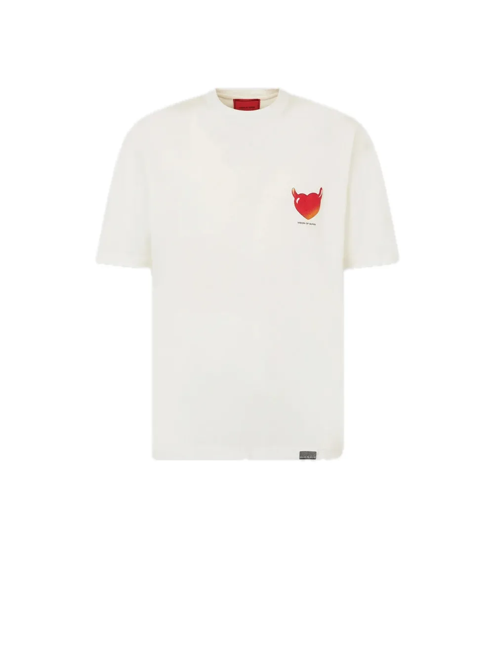 T-shirt Puffy Love - White