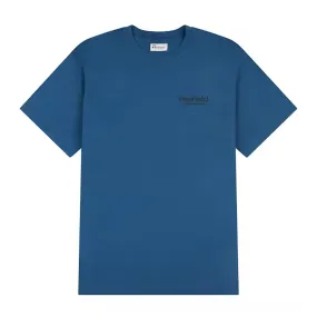 T-shirt Uomo Hudson Script Blu