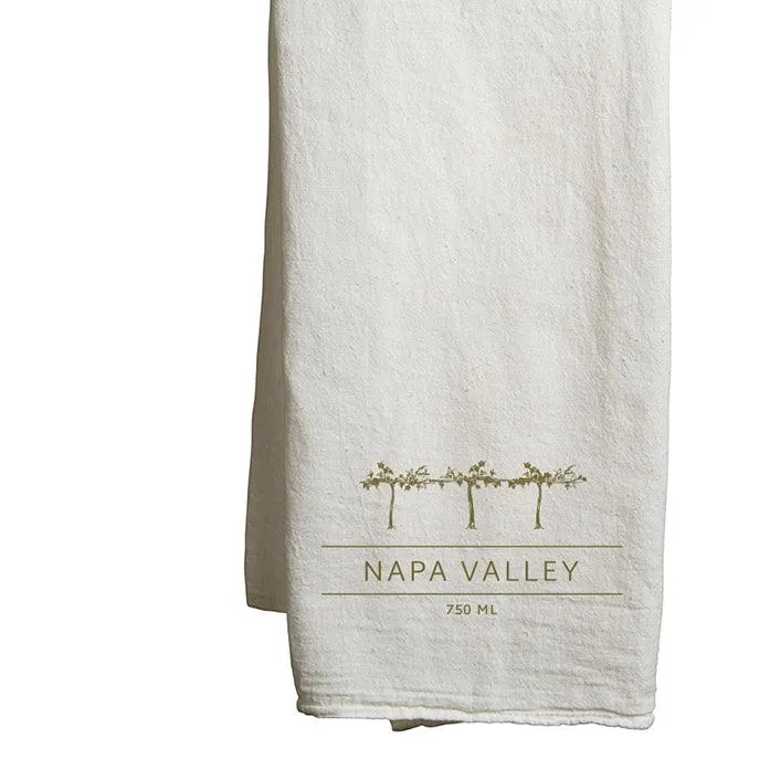 Tea Towel Napa Valley Vines