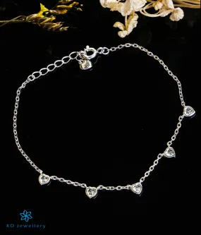 The Linked Hearts Silver Bracelet